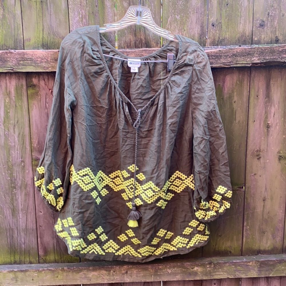 Stylus boho top sz. M